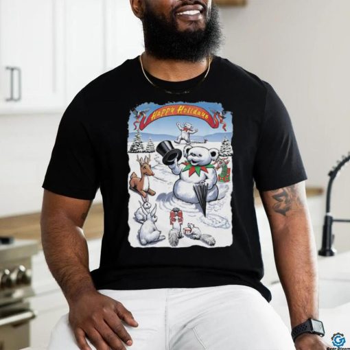 Snowman Bear Tee Shirt