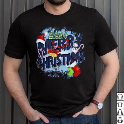 Snowman Merry Christmas Day shirt