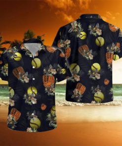 Softball Tropical Unisex Hawaiian Shirts