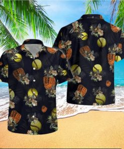 Softball Tropical Unisex Hawaiian Shirts