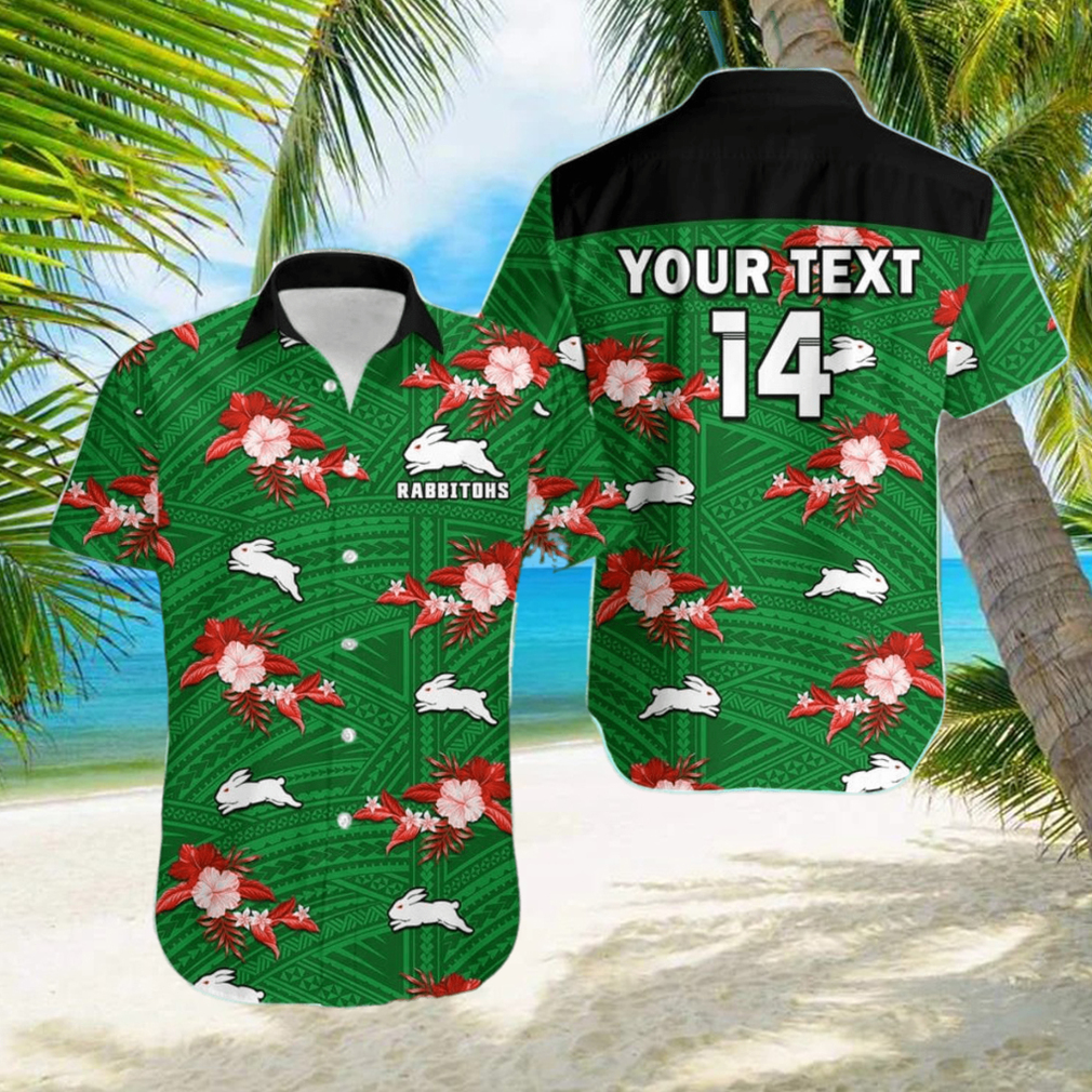 Black Cat Tropical Flowers Buffalo Bills Hawaiian Shirt - Limotees