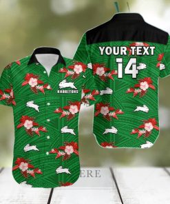 South Sydney Rabbitohs Personalized NRL 2023 Tropical Hawaiian Best Gift For Men And Women Fans hawaiian shirt