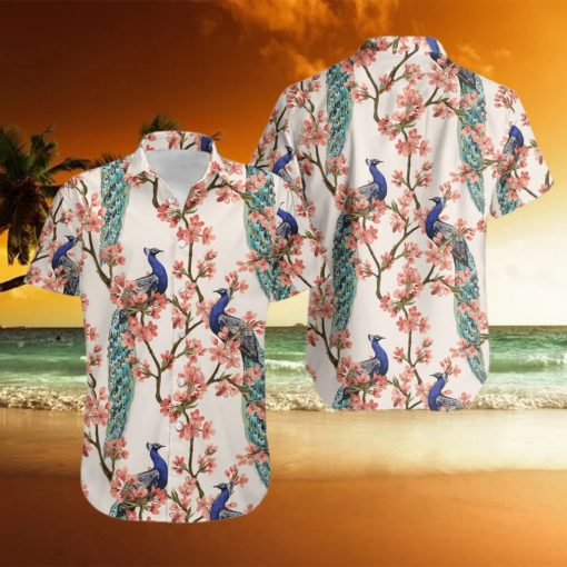 Splendid As Oriental Peacock Hawaiian Shirt