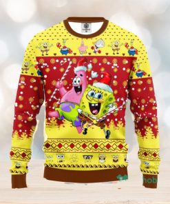 Spongebob Patrick Ugly Christmas Sweater Amazing Gift Men And Women Christmas Gift