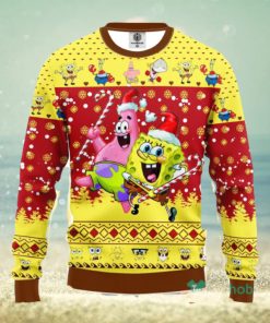 Spongebob Patrick Ugly Christmas Sweater Amazing Gift Men And Women Christmas Gift