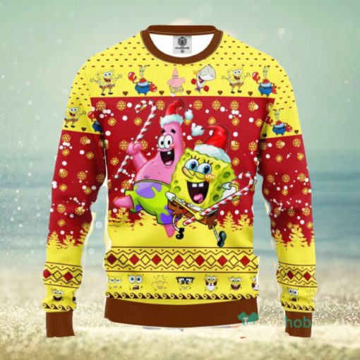 Spongebob Patrick Ugly Christmas Sweater Amazing Gift Men And Women Christmas Gift