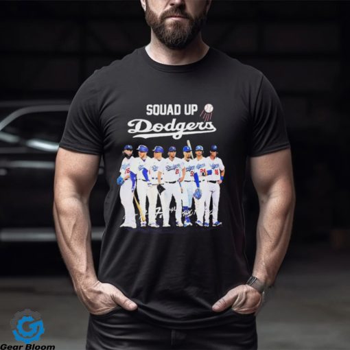 Squad Up Dodgers Signature All Star T Shirt