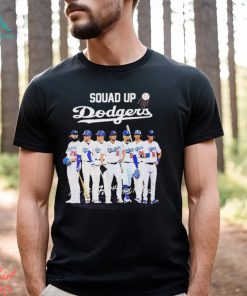 Squad Up Dodgers Signature All Star T Shirt