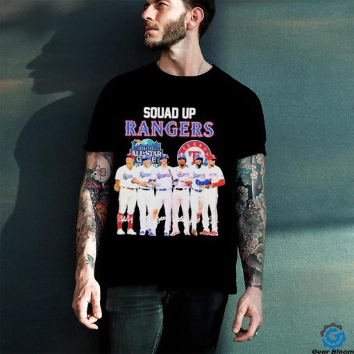 Squad Up Texas Rangers Signature All Star T Shirt