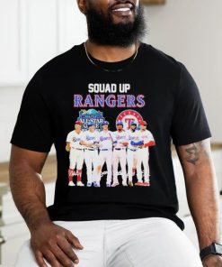 Squad Up Texas Rangers Signature All Star T Shirt