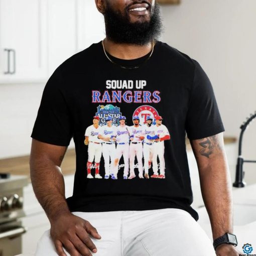 Squad Up Texas Rangers Signature All Star T Shirt