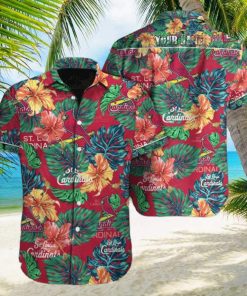 St Louis Cardinals MLB Custom Name Hawaiian Shirt