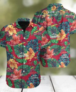 St Louis Cardinals MLB Custom Name Hawaiian Shirt