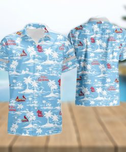 St Louis Cardinals Vintage Mlb Short Sleeve Aloha Hawaiian Shirt