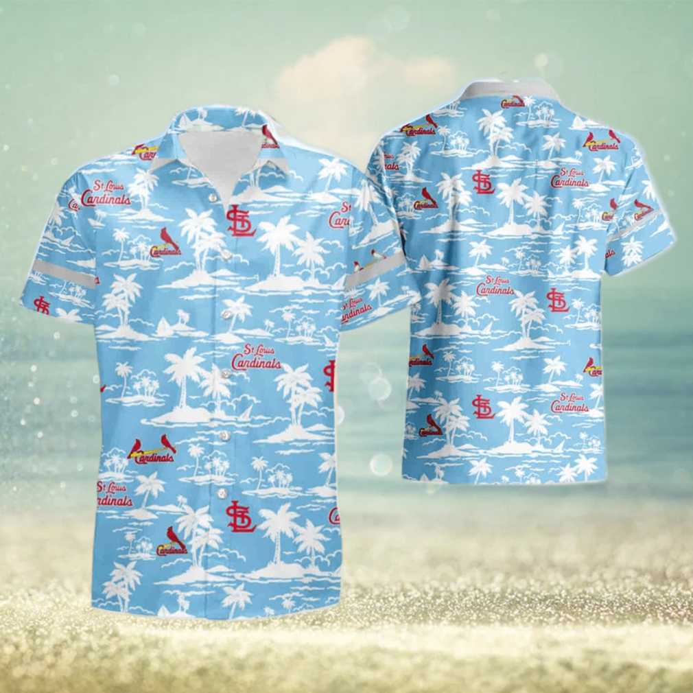 St. Louis Cardinals Retro Summer Pattern Hawaiian Shirt - Limotees