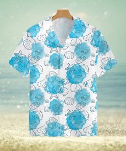 Star Fish And Seashells Tropical Hawaiian Shirt For Men And Women