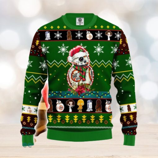 Star Wars B88 Ugly Christmas Sweater Green 1 Amazing Gift Men And Women Christmas Gift