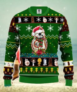 Star Wars B88 Ugly Christmas Sweater Green 1 Amazing Gift Men And Women Christmas Gift