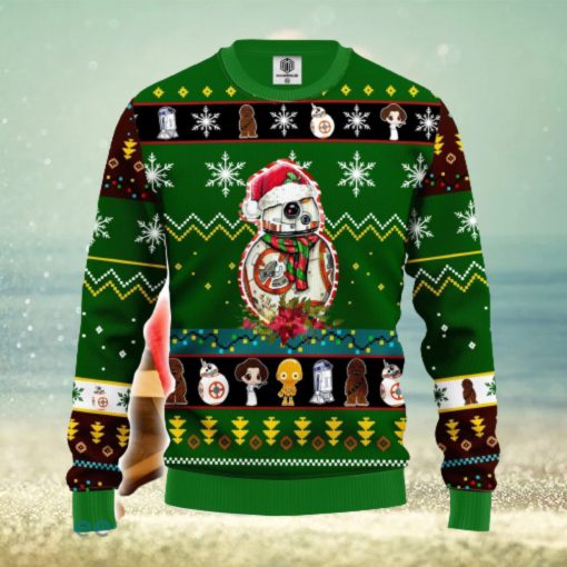 Star Wars B88 Ugly Christmas Sweater Green 1 Amazing Gift Men And Women Christmas Gift