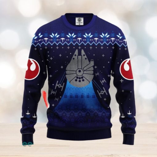 Star Wars Blue Navi Winter Ugly Sweater Amazing Gift Men And Women Christmas Gift