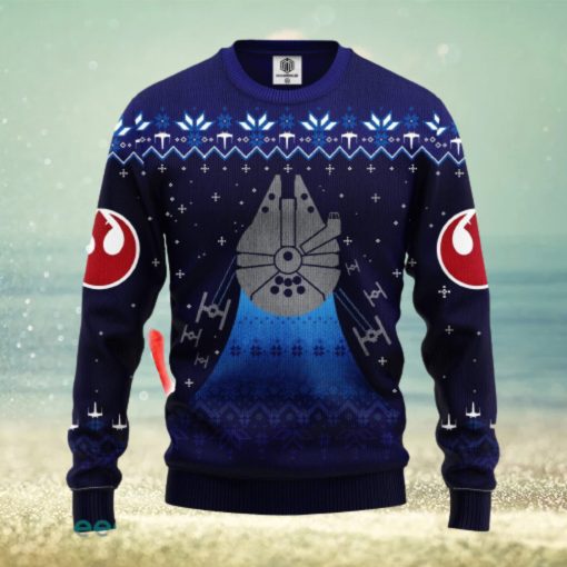 Star Wars Blue Navi Winter Ugly Sweater Amazing Gift Men And Women Christmas Gift