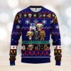 Pitbull When I Need A Hand  I Found Your Paw 3D Full Print Ugly Sweater Christmas Gift Sweater