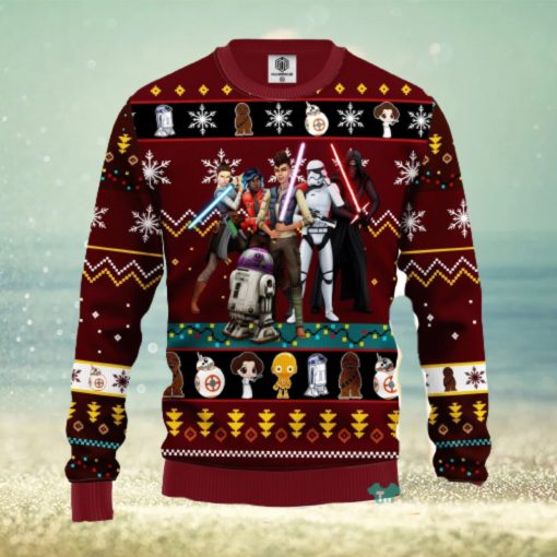 Star Wars Dark Ugly Christmas Sweater Amazing Gift Men And Women Christmas Gift