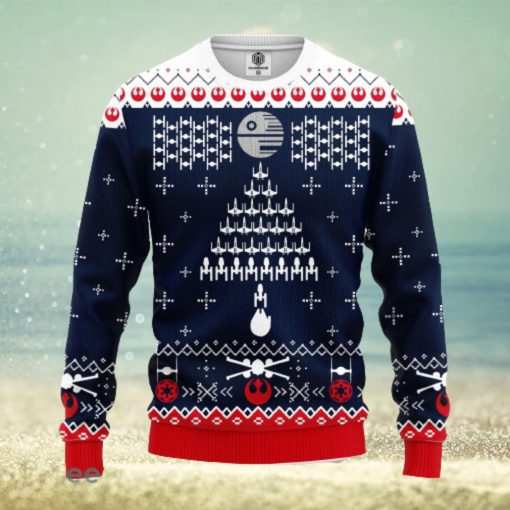 Star Wars Fight Ship Ugly Christmas Sweater Amazing Gift Men And Women Christmas Gift