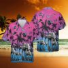 Toronto Blue Jays Pink Yellow White Hibiscus Pattern Tropical Hawaiian Shirt