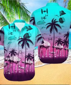 Star Wars Movie Lover Star Wars Light Blue Hawaiian Shirt