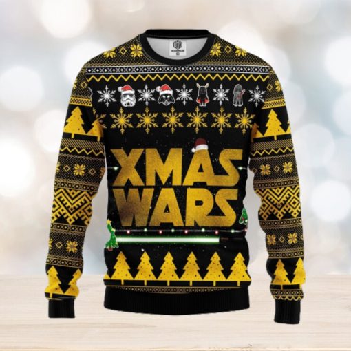 Star Wars Yellow Ugly Christmas Sweater For Men Women