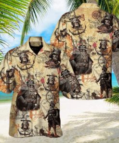 Starwars Darth Vader Pirates Hawaiian Shirt