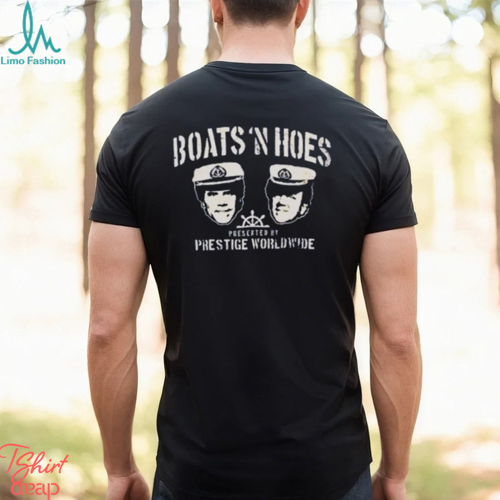 Boats and Hoes T-shirt From Popular Movie Step Brothers 