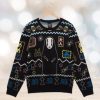 NFL Fans Green Bay Packers Santa Claus Snowman Christmas Ugly Sweater For Men Women