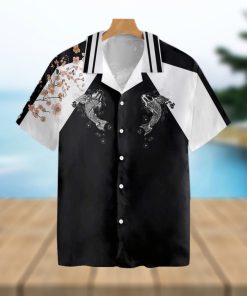 Sukajan Style Koi Fish Tropical Hawaiian Shirt For Men And Women