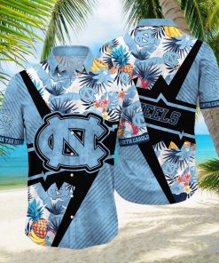 Summer Aloha NCAA North Carolina Tar Heels Hawaiian Shirt Beach Gift For Him