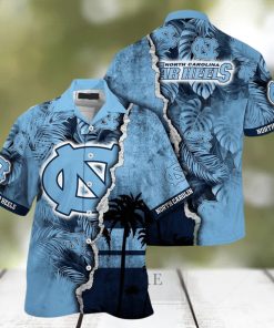 Summer Aloha NCAA North Carolina Tar Heels Hawaiian Shirt Custom Name Summer Gift For Friend transform