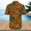 Floral Aloha NCAA Texas Longhorns Hawaiian Shirt Beach Gift For Friend hawaiian shirt