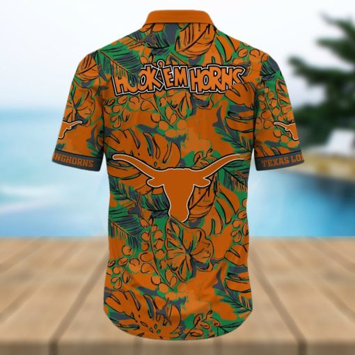 Summer Aloha NCAA Texas Longhorns Hawaiian Shirt Summer Gift For Friend hawaiian shirt