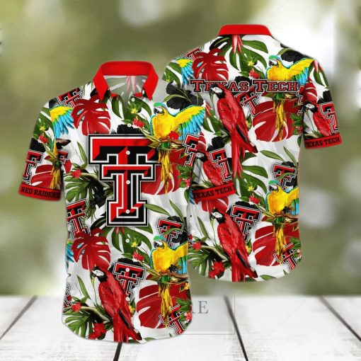 Summer Aloha NCAA Texas Tech Red Raiders Hawaiian Shirt Gift For Beach Trip shirt