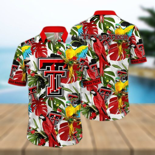 Summer Aloha NCAA Texas Tech Red Raiders Hawaiian Shirt Gift For Beach Trip