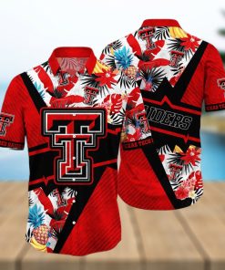 Summer Aloha NCAA Texas Tech Red Raiders Hawaiian Shirt Gift For Beach Vacation