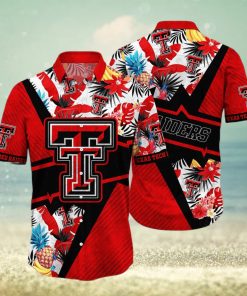 Summer Aloha NCAA Texas Tech Red Raiders Hawaiian Shirt Gift For Beach Vacation