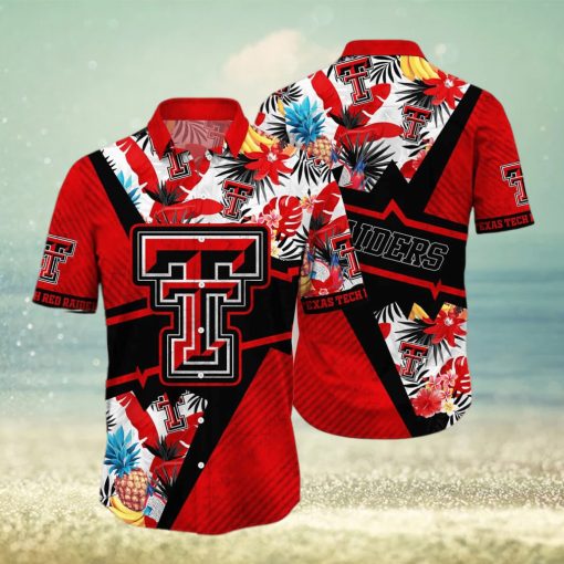 Summer Aloha NCAA Texas Tech Red Raiders Hawaiian Shirt Gift For Beach Vacation