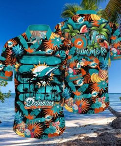 Summer Aloha NFL Miami Dolphins Hawaiian Shirt