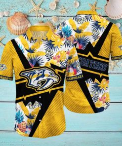 Summer Aloha NHL Nashville Predators Hawaiian Shirt Beach Lovers Gift hawaiian shirt