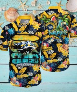 Summer Aloha NHL Nashville Predators Hawaiian Shirt