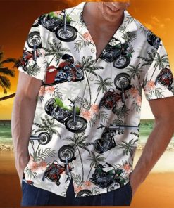 Summer Motorcycles Coconut Unisex Hawaiian Shirts