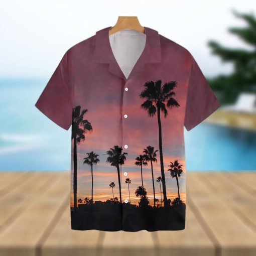 Sunset Venice Beach Tropical Hawaiian Shirt For Men And Women