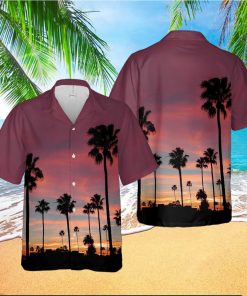 Sunset Venice Beach Unisex Hawaiian Shirts